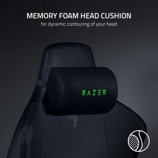 Chaise de jeu noire Razer Iskur