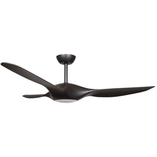 Sulion Diamond Ventilador de Techo con Luz y Mando 40W Negro