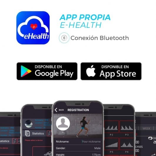 Yesoul E30S Bicicleta Elíptica Smart Branca