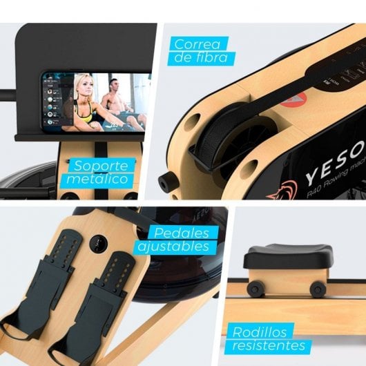 Vogatore pieghevole intelligente Yesoul R40S