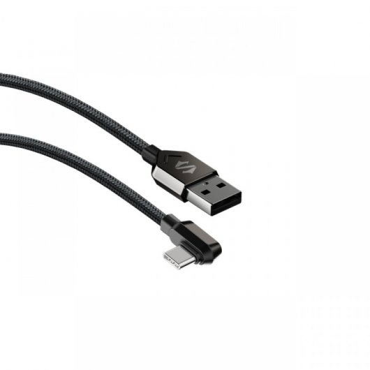 Black Shark Cable Acodado USB-A/USB-C