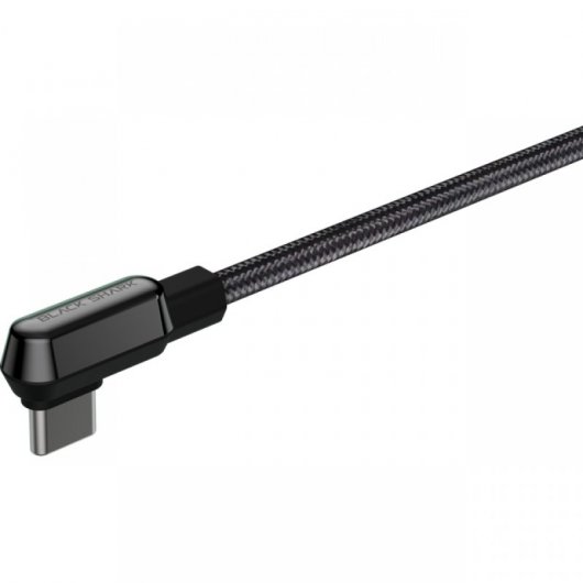 Black Shark Cable Acodado USB-A/USB-C