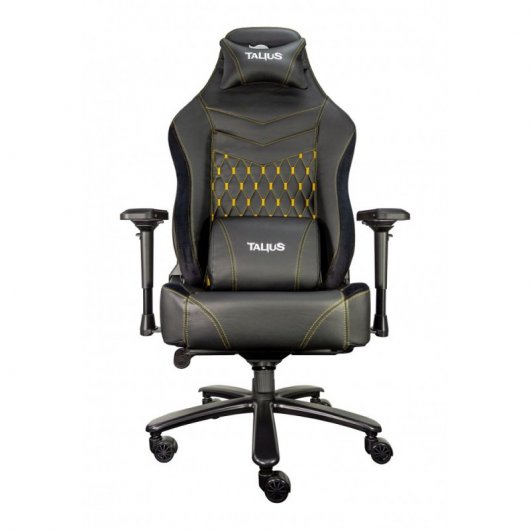 Sedia da gaming Talius Mamut nera/gialla