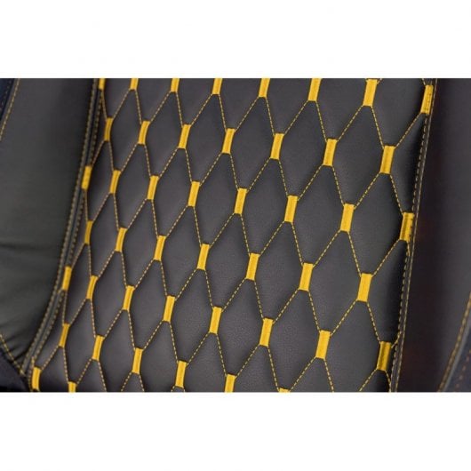 Sedia da gaming Talius Mamut nera/gialla