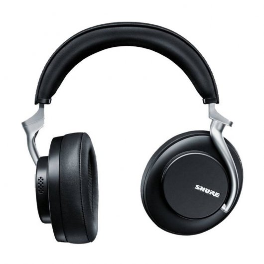 Shure MV7 Microfone Dinâmico para Podcast XLR/USB Preto + AONIC 50 Auscultadores Sem Fios com Cancelamento de Ruído Pretos