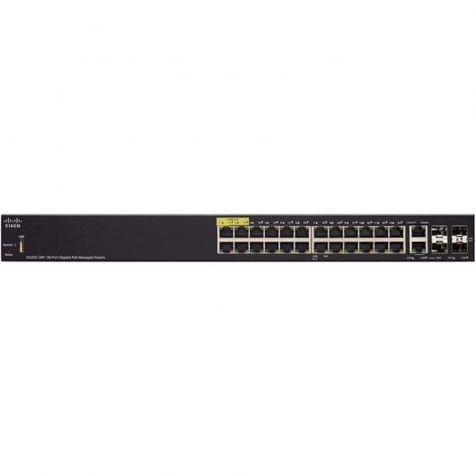 Cisco SG350-28P Switch 28 Puertos + 2 SFP+