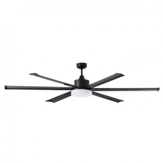 Martec Albatross Ventilador de Techo con Luz y Mando 180cm 35W Negro