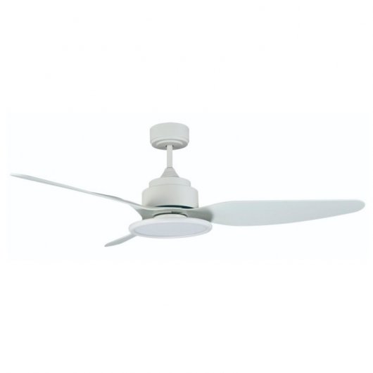 Sulion Moon Ventilador de Techo con Luz y Mando 48W Blanco