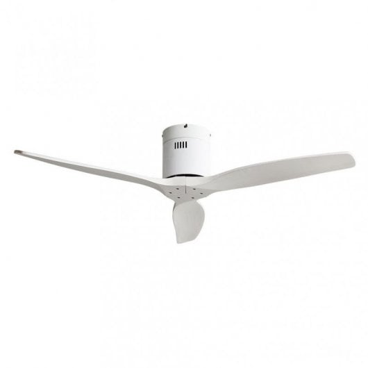 Fabrilamp Aguilon Ventilateur de Plafond et Télécommande 39W Blanc