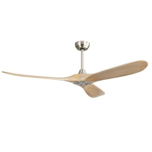Fabrilamp Marin Deckenventilator und Fernbedienung 40W Buche