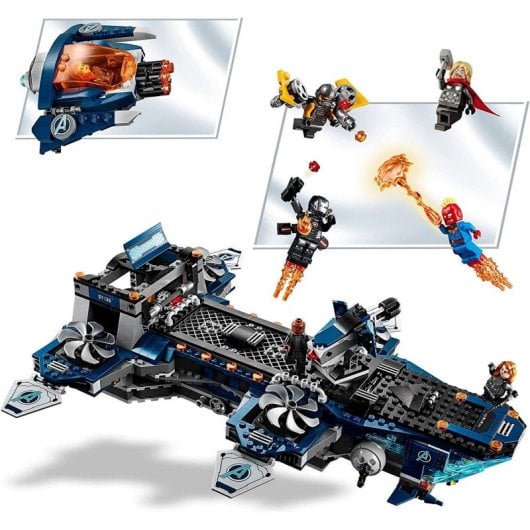 Lego Marvel: Helitransporte de los Vengadores