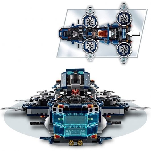 Lego Marvel: Helitransporte de los Vengadores