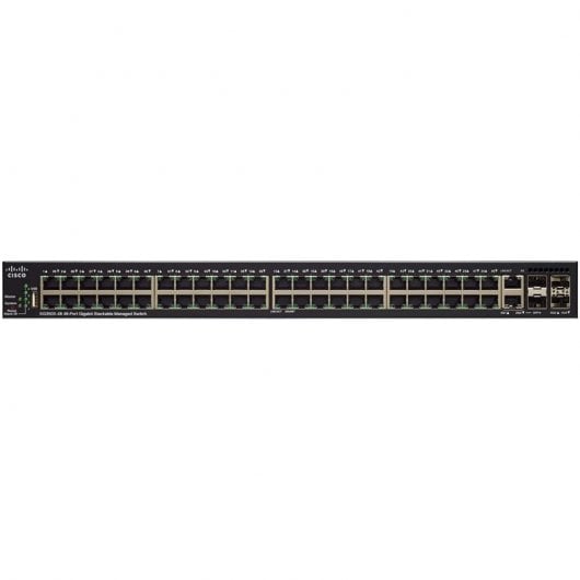 Cisco SG350X-48MP Switch 48 Puertos Gigabit PoE + 2 SFP+