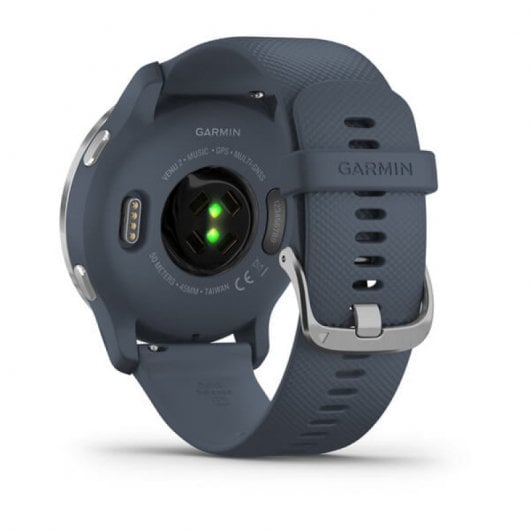 Montre connectée Garmin Venu 2 bleu granit argent