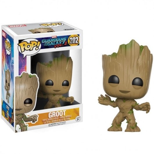 Funko Pop Marvel Guardianes de la Galaxia Vol 2 Groot Pequeño