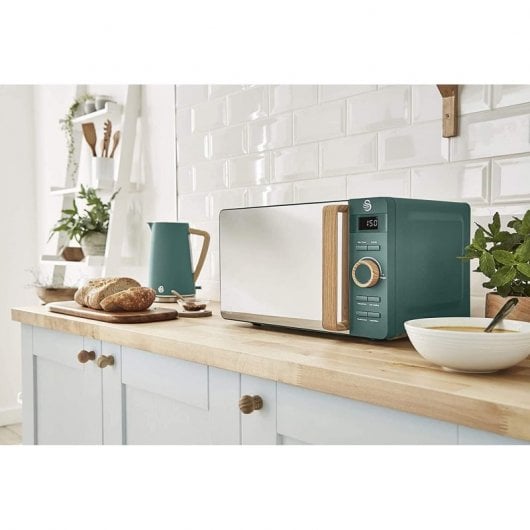 Swan Nordic Microondas 20L 800W Verde