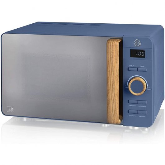Swan Nordic Microondas 20L 800W Azul