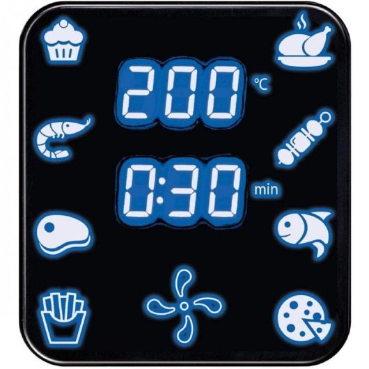 Air Fryer MPM FitFryer MFR-06 4.5L 1500W Painel Digital Programas