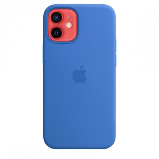 Apple MagSafe Funda Silicona Azul Capri para iPhone 12 Mini