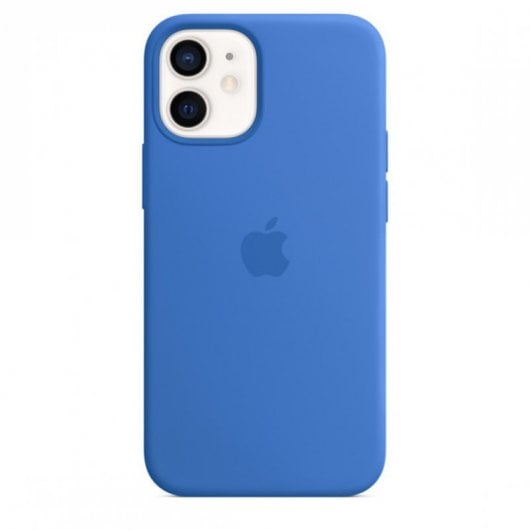 Apple MagSafe Funda Silicona Azul Capri para iPhone 12 Mini