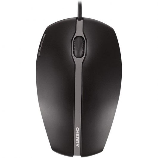 Cherry Gentix Silent Ratón Óptico 1000 DPI Negro