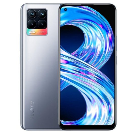 Realme 8 4G 6GB 128GB 6.4" Prata
