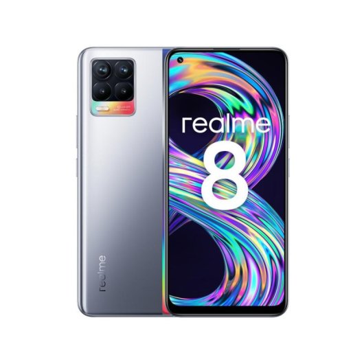 Realme 8 4G 6GB 128GB 6.4" Prata