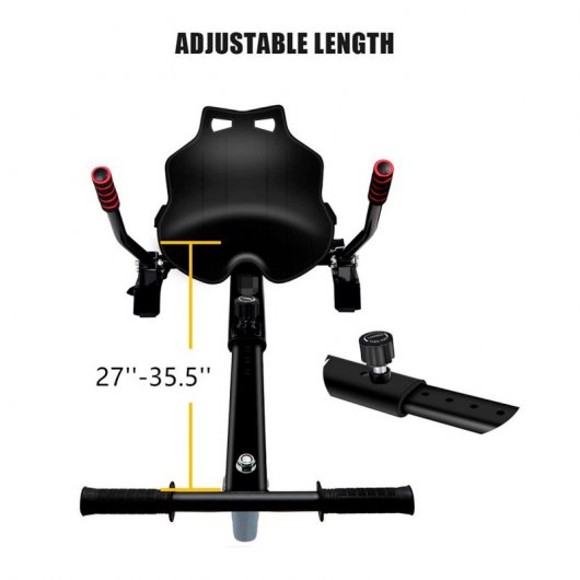 ACBK HoverKart Asiento para Hoverboard de 6.5" a 10"