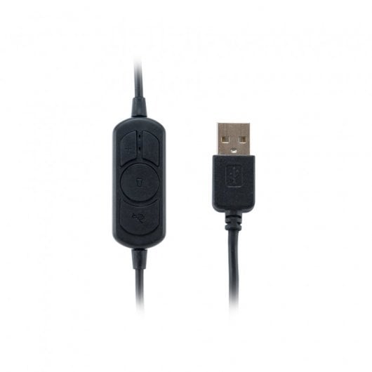 Equip 245305 Kopfhörer & Headset Kabelgebunden Kopfband Büro/Callcenter USB Typ-A Schwarz