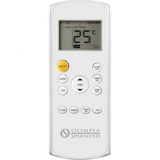 Olimpia Splendid Dolceclima Silent 12 A+ WiFi condizionatore portatile 65 dB Bianco