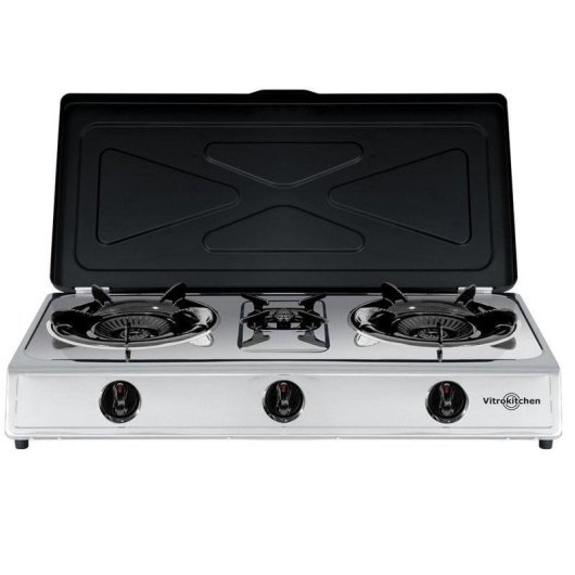 Hornillo de Gas Butano Vitrokitchen 360IB 3 Zonas