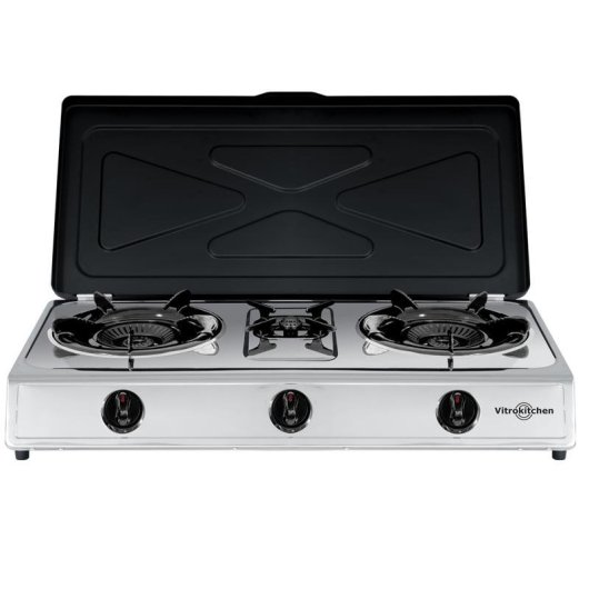 Hornillo de Gas Butano Vitrokitchen 360IB 3 Zonas