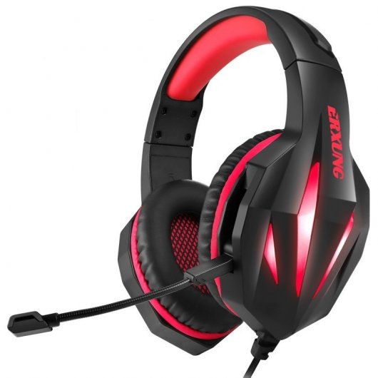 UnicView J5 Auriculares Gaming Multiplataforma Rojo