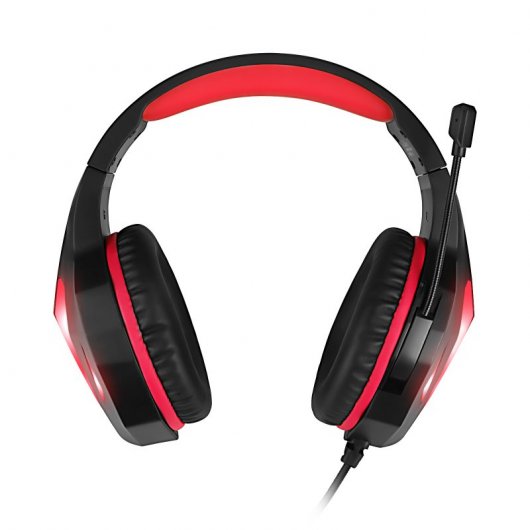 UnicView J5 Auriculares Gaming Multiplataforma Rojo