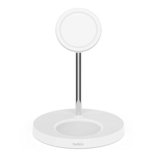 Belkin Boost Chargue Pro MagSafe Cargador Inalámbrico 2 en 1 Blanco