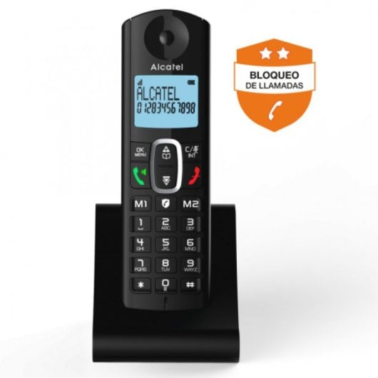 Alcatel F685 Telefone Sem Fios DECT Preto