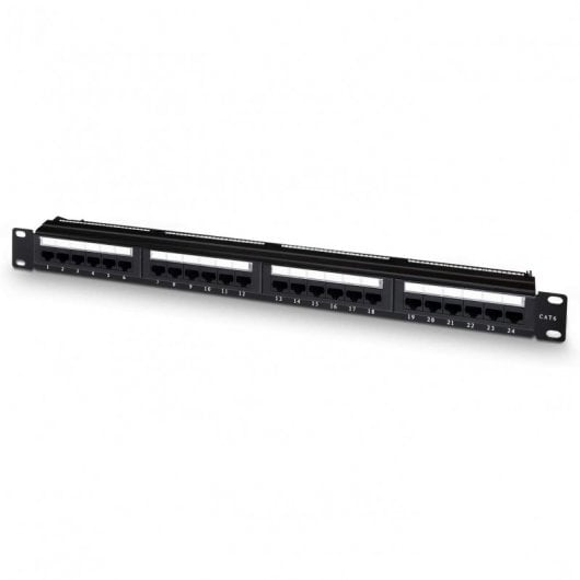 Aisens Patch Panel 24 Puertos UTP Cat.6 1U 19"