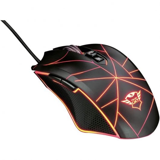 Trust GXT 160 Ture RGB Ratón Gaming 4000 DPI