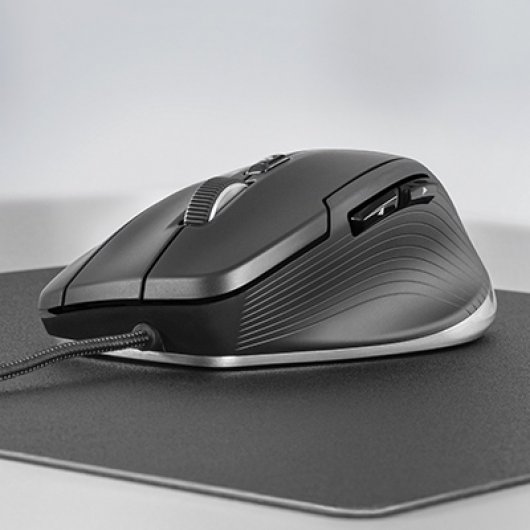 3Dconnexion CadMouse Compact Ratón para Diseño 7200 DPI Negro
