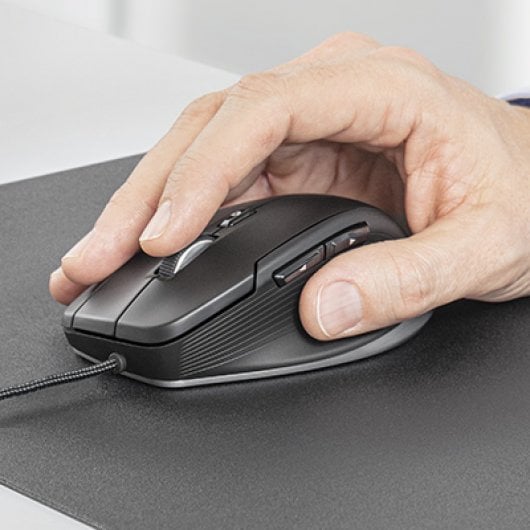3Dconnexion CadMouse Compact Ratón para Diseño 7200 DPI Negro