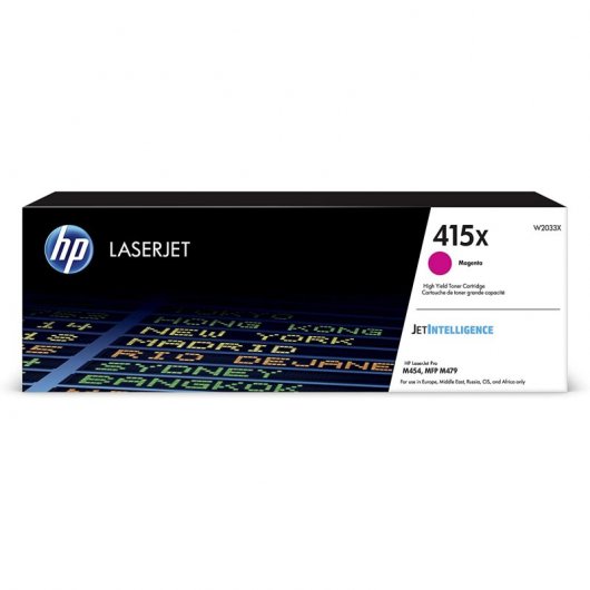 HP 415X Toner magenta LaserJet authentique grande capacité