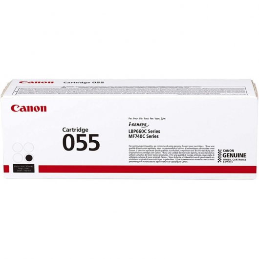 Toner nero originale Canon 055