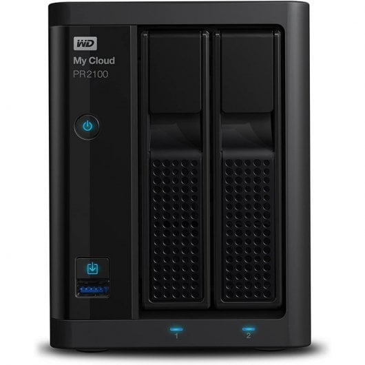 Western Digital My Cloud PR2100 NAS Desktop Collegamento ethernet LAN Nero