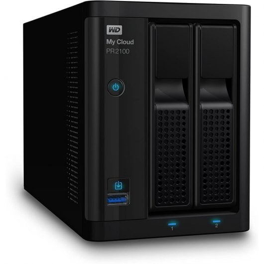 Western Digital My Cloud PR2100 NAS Bureau Ethernet/LAN Noir N3710