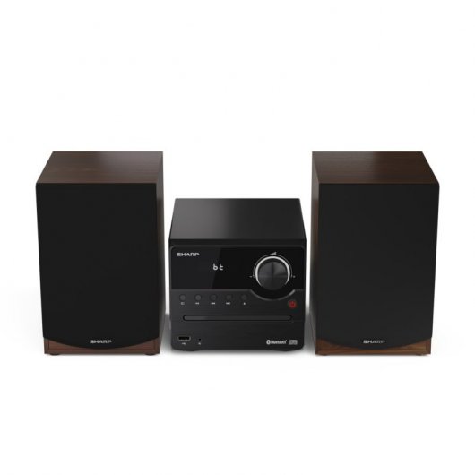 Sharp XL-B512 Micro-Bluetooth-System 45W Holz