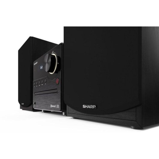 Micro Systeem Sharp XL-B512 45W RMS Bluetooth 5.0 Zwart Hout