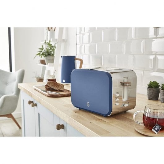 Tostapane Swan Nordic 2 fette 900W Blu