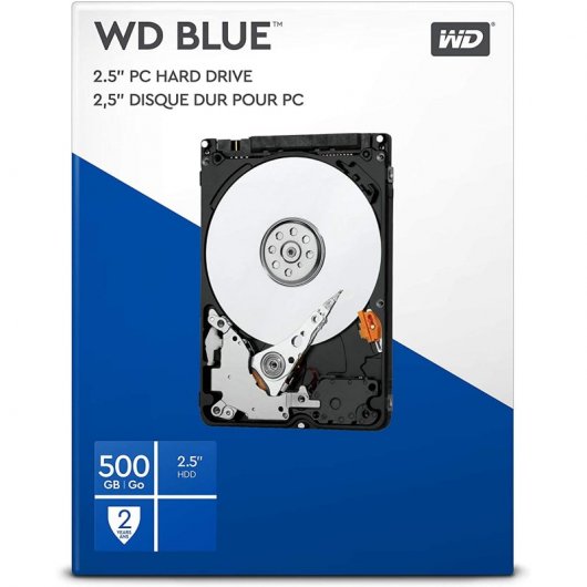 WD Blu 2,5" 500 GB SATA 3