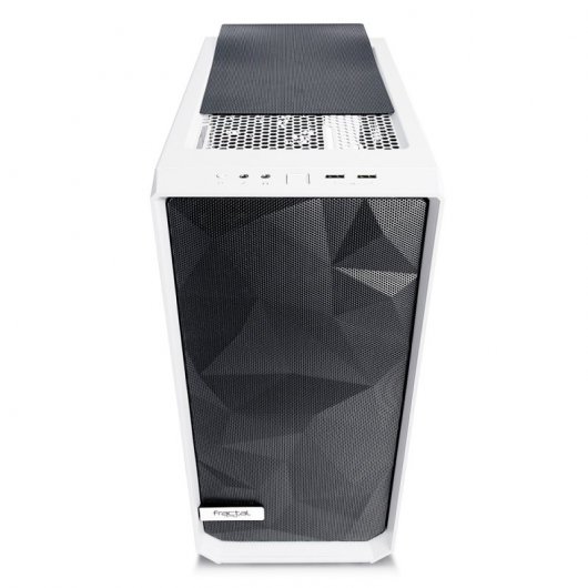 Design frattale Meshify C TG Vetro temperato USB 3.1 Bianco