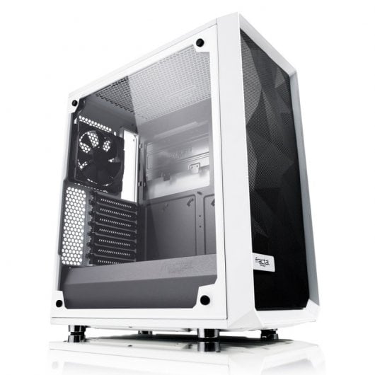 Design frattale Meshify C TG Vetro temperato USB 3.1 Bianco